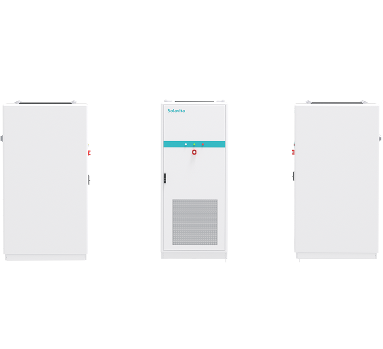 A video icon representing a 360-degree showcase animation of the SWS-P100E215-HC liquid-cooling energy storage cabinet, providing users with a detailed view of its exterior features and impressive performance parameters.